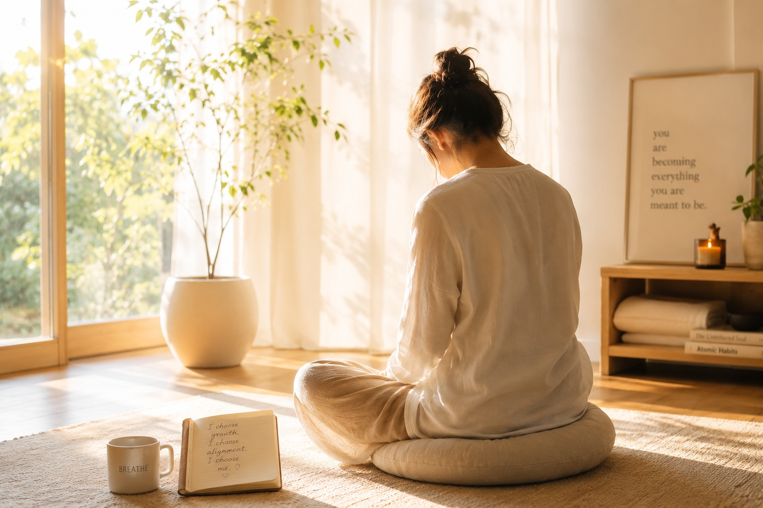 A warm, sunlit space evoking the AMHYA community